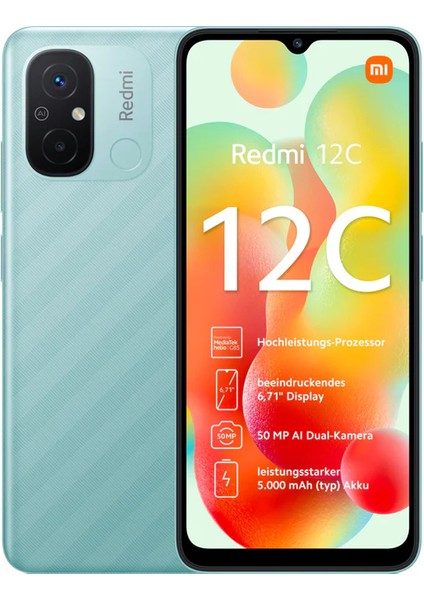 Redmi 12C 64 GB Akıllı Cep Telefonu (Türkiye Garantili)