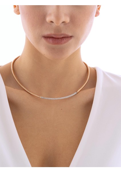 1,56 Karat Halka Pırlanta Kolye