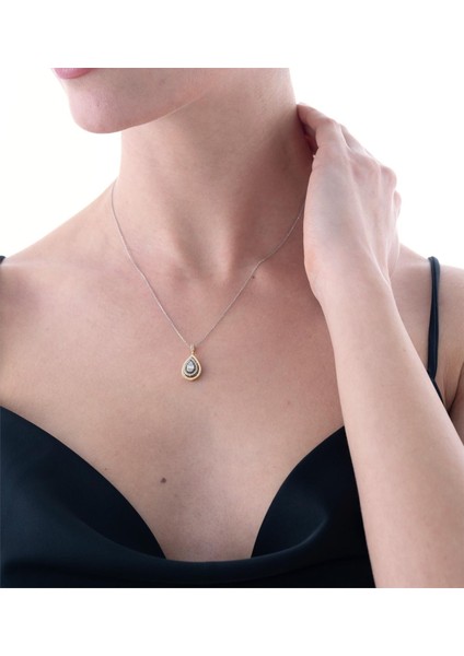0,19 Karat Damla Pırlanta Kolye fiyatları