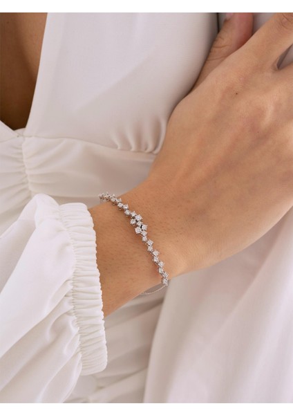 0,27 Karat Tasarım Pırlanta Bileklik