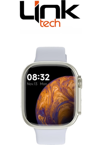 S92 Premium Lt Watch 45MM Amoled IP67 Suya Dayanıklı Akıllı Saat