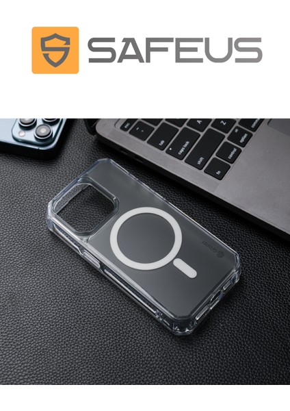 Iphone 16 Pro Max Toz Filtreli Magsafe Şarj Özellikli Mat Premium Kılıf