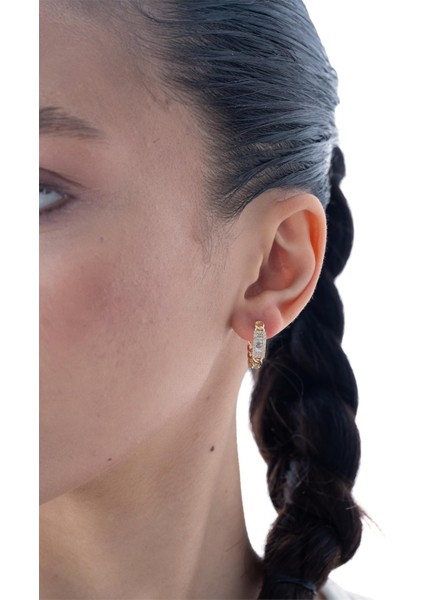 0,40 Karat Baget Zincir Halka Pırlanta Küpe indirimleri