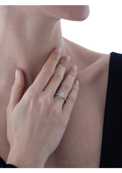 0,29 Karat Baget Pırlanta Yüzük fırsatları