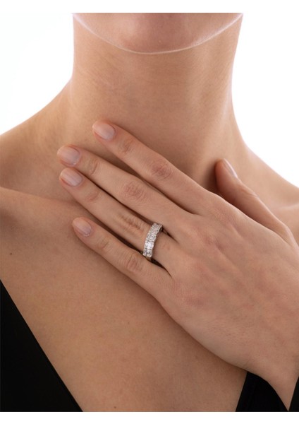 0,40 Karat Baget Pırlanta Yüzük indirimleri