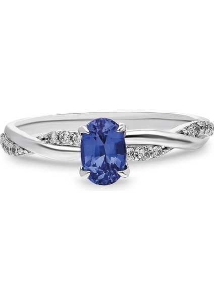 0,79 Karat Safir Pırlanta Yüzük fiyatları