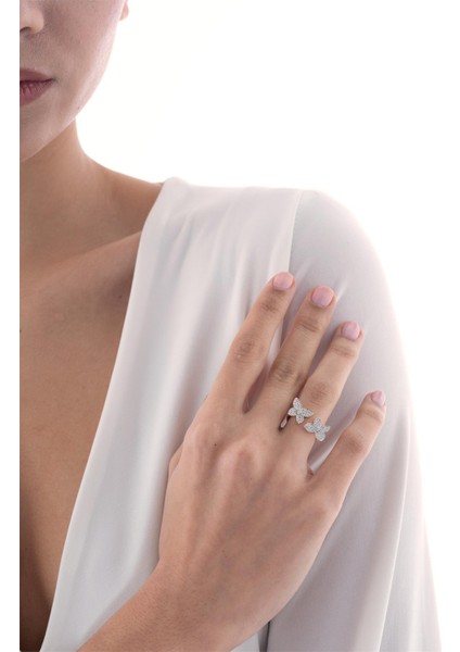 0,42 Karat Kelebek Pırlanta Yüzük indirimleri