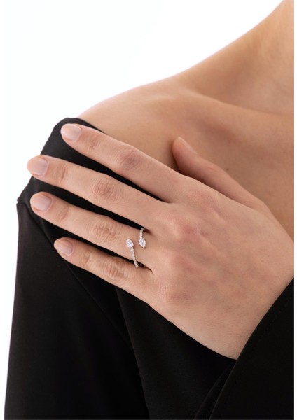 0,54 Karat Tasarım Pırlanta Yüzük