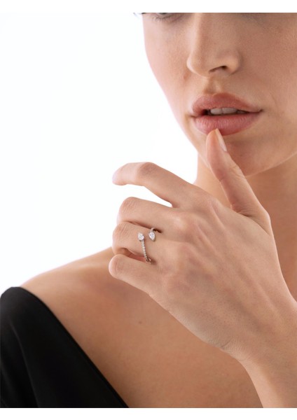 0,54 Karat Tasarım Pırlanta Yüzük indirimleri