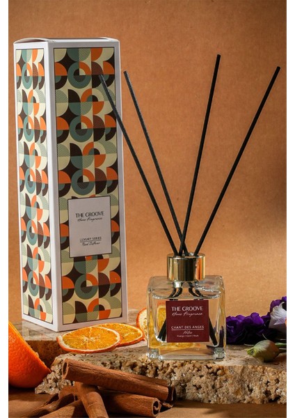 Woody Amber 100 ml Kare Oda Kokusu Parfümü Şeffaf