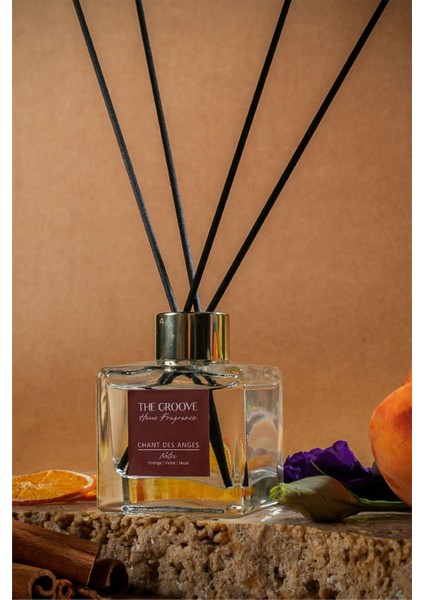 Woody Amber 100 ml Kare Oda Kokusu Parfümü Şeffaf