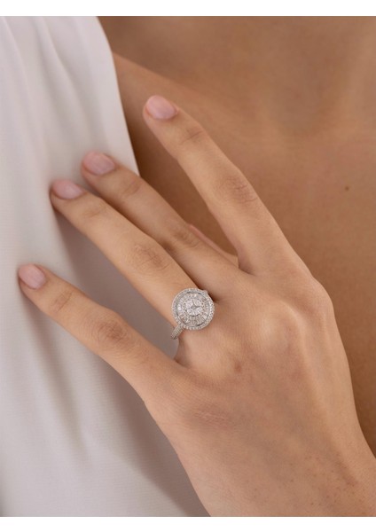 0,60 Karat Damla Pırlanta Yüzük