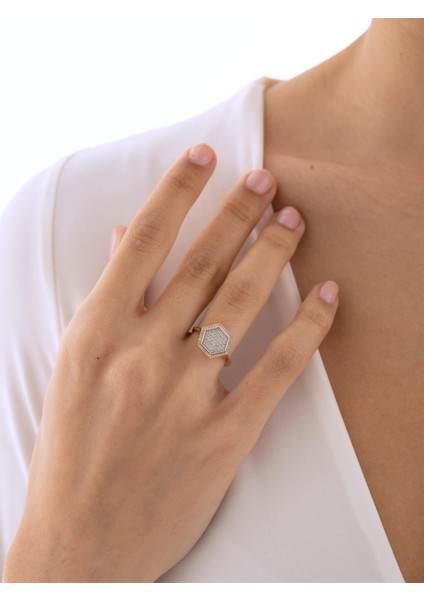 0,35 Karat Tasarım Pırlanta Yüzük modelleri