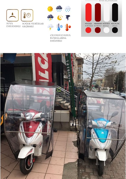 Kr Vesta 5000 - Üç Tekerli Motor Brandası - Siyah fırsatları