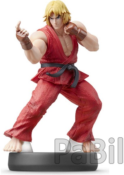 Street Fighter Aksiyon Figür Oyuncak Hediyelik 9 cm - 2 Li Set - Ryu ve Ken