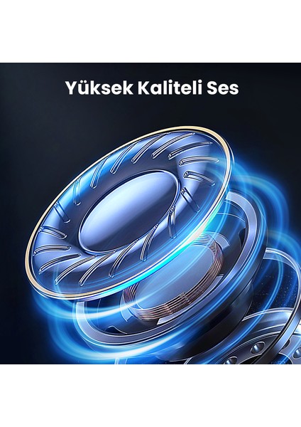 AUT123 3.5mm Kulak İçi Kablolu Kulaklık JS001 - Ergonomik Tasarım - Mikrofonlu - Beyaz modelleri