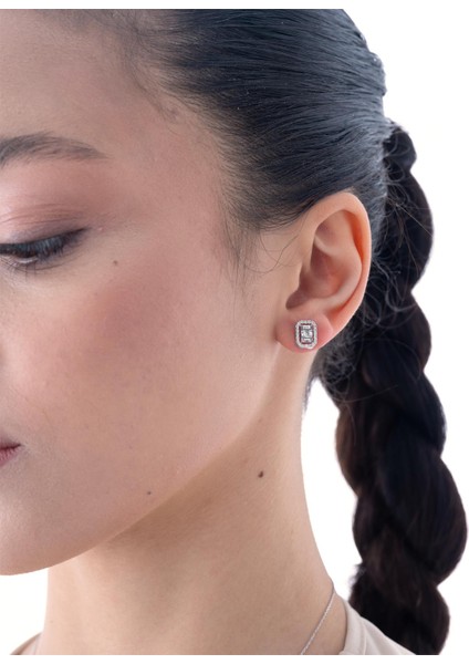 0,24 Karat Baget Pırlanta Küpe fiyatları