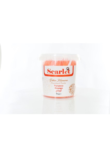 Şeker Hamuru Turuncu 1kg