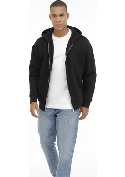 Lumberjack MB Ros 18HS112 Fernuarlı Kanguru Cep Kapusonlu Sweat