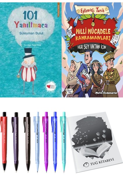 Milli Mücadele Kahramanları Her Şey Vatan Için ve 101 Yanıltmaca 2li Set