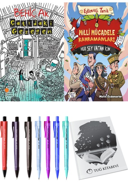 Milli Mücadele Kahramanları Her Şey Vatan Için ve Çatıdaki Gezegen 2li Set