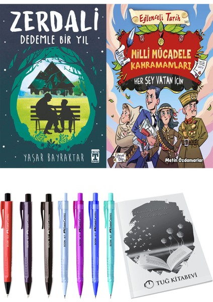 Milli Mücadele Kahramanları Her Şey Vatan Için ve Zerdali Dedemle Bir Yıl 2li Set