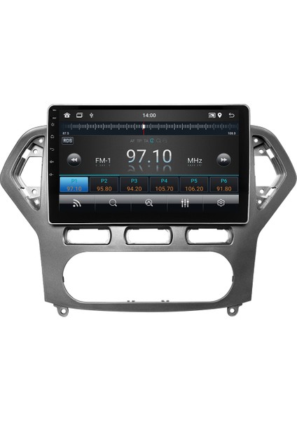 Ford Mondeo (2007-2010) Android 14 Multimedya Carplay 9 Inch 4 GB Ram / 64 GB Hafıza CRV-4774XD