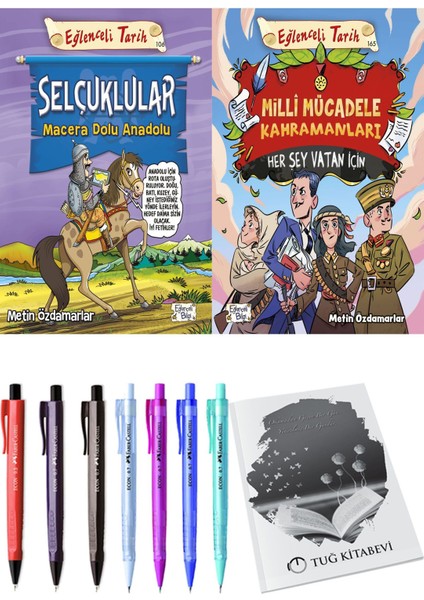 Milli Mücadele Kahramanları Her Şey Vatan Için ve Selçuklular Macera Dolu Anadolu 2li Set