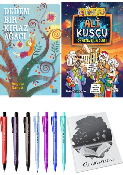Ali Kuşçu Sönmeyen Bilim Güneşi ve Dedem Bir Kiraz Ağacı 2li Set