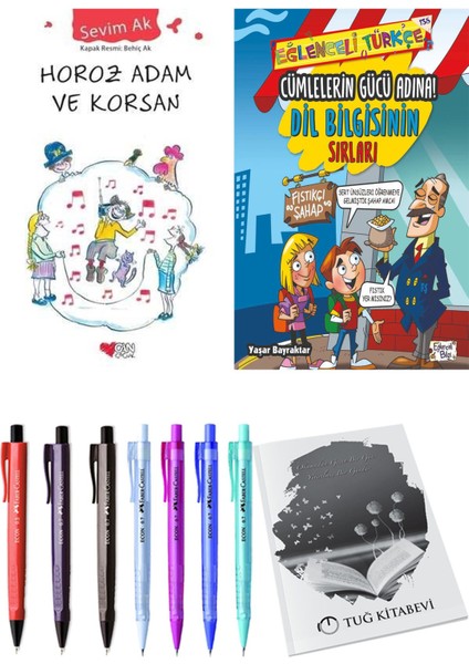 Cümlelerin Gücü Adına! Dil Bilgisinin Sırları ve Horoz Adam ve Korsan 2li Set