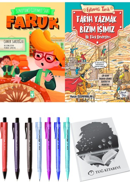 Tarih Yazmak Bizim Işimiz ve Sınıftaki Gizemli Saat Faruk 2li Set