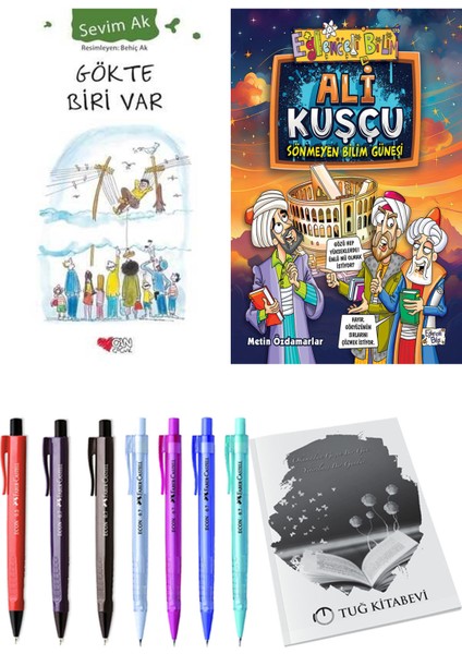 Ali Kuşçu Sönmeyen Bilim Güneşi ve Gökte Biri Var 2li Set