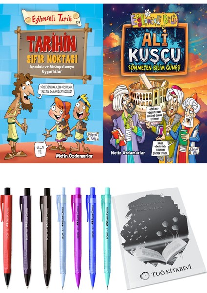 Ali Kuşçu Sönmeyen Bilim Güneşi ve Tarihin Sıfır Noktası Anadolu ve Mezopotomya Uygarlıkları 2li Set