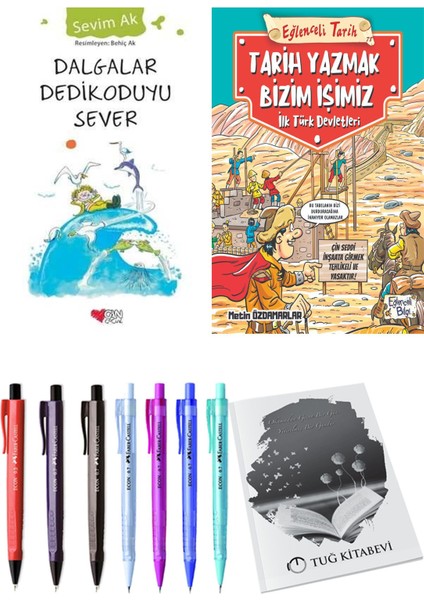 Tarih Yazmak Bizim Işimiz ve Dalgalar Dedikoduyu Sever 2li Set