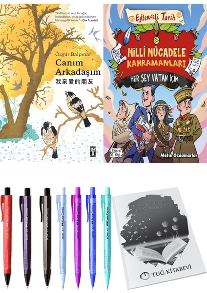 Milli Mücadele Kahramanları Her Şey Vatan Için ve Canım Arkadaşım 2li Set