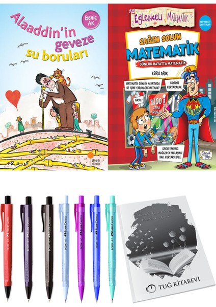 Sağım Solum Matematik ve Alaaddin’in Geveze Su Boruları 2li Set