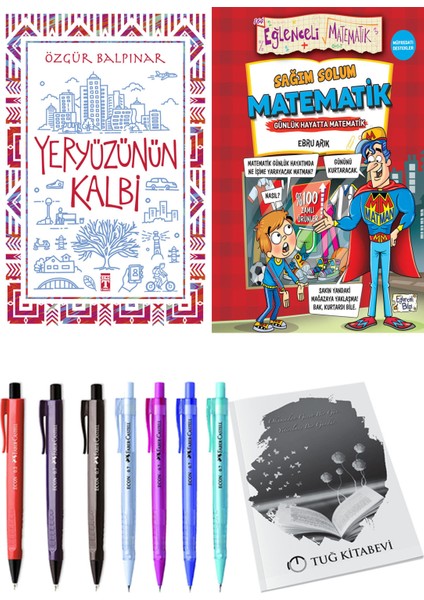 Sağım Solum Matematik ve Yeryüzünün Kalbi 2li Set