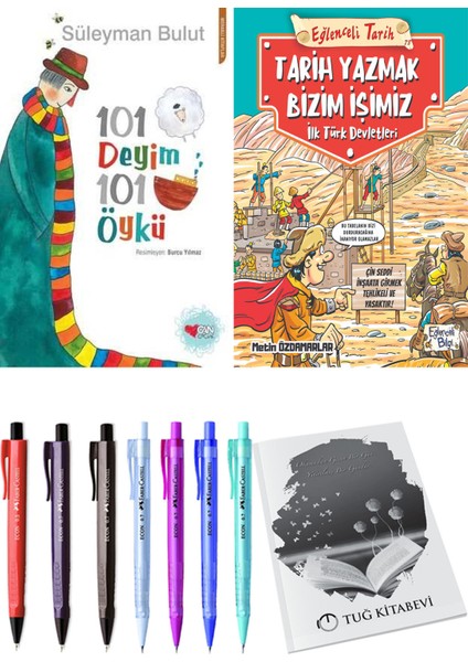 Tarih Yazmak Bizim Işimiz ve 101 Deyim 101 Öykü Süleyman Bulut 2li Set