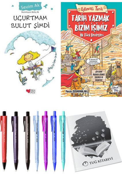 Tarih Yazmak Bizim Işimiz ve Uçurtmam Bulut Şimdi 2li Set