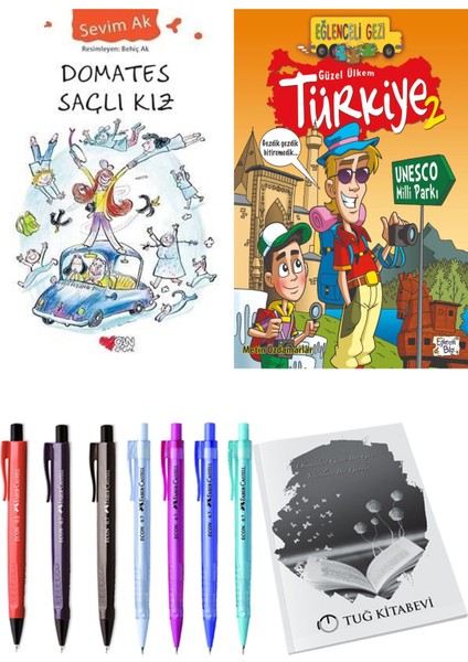 Güzel Ülkem Türkiye 2 ve Domates Saçlı Kız 2li Set