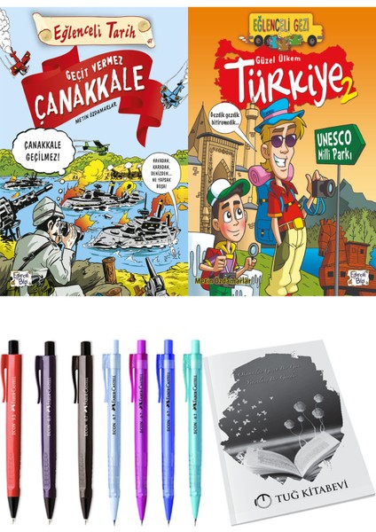 Güzel Ülkem Türkiye 2 ve Geçit Vermez Çanakkale 2li Set