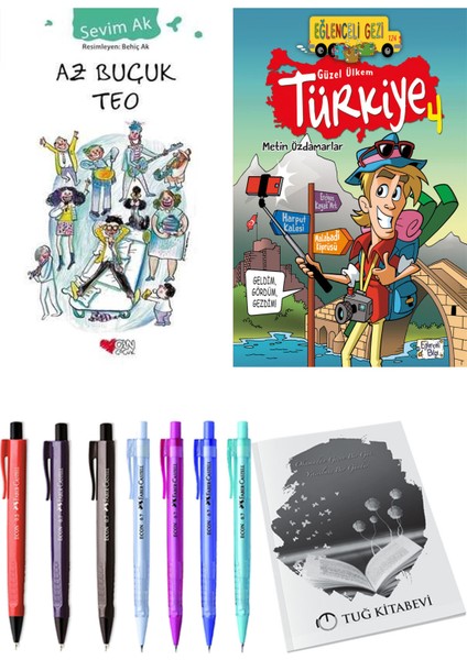 Güzel Ülkem Türkiye 4 ve Az Buçuk Teo 2li Set