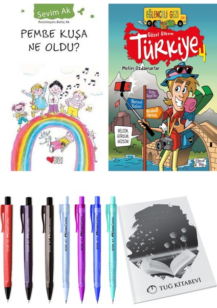 Güzel Ülkem Türkiye 4 ve Pembe Kuşa Ne Oldu? 2li Set
