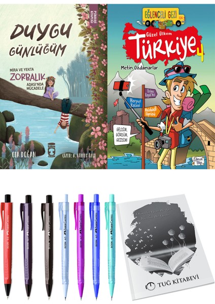 Güzel Ülkem Türkiye 4 ve Duygu Günlüğüm Mira ve Yekta Zorbalık Adası'nda Mücadele 2li Set
