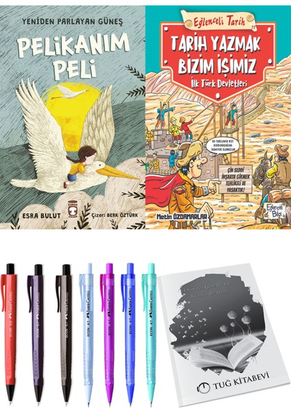 Tarih Yazmak Bizim Işimiz ve Yeniden Parlayan Güneş Pelikanım Peli 2li Set