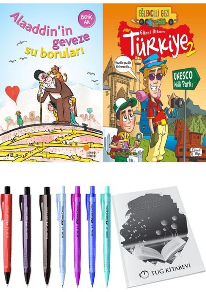 Güzel Ülkem Türkiye 2 ve Alaaddin’in Geveze Su Boruları 2li Set