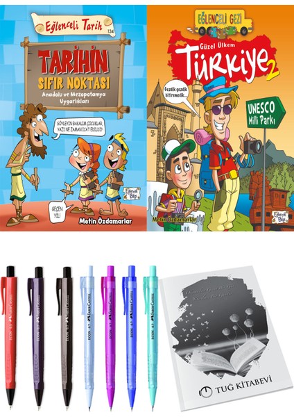 Güzel Ülkem Türkiye 2 ve Tarihin Sıfır Noktası Anadolu ve Mezopotomya Uygarlıkları 2li Set