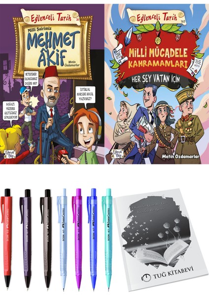 Milli Mücadele Kahramanları Her Şey Vatan Için ve Milli Şairimiz Mehmet Akif 2li Set