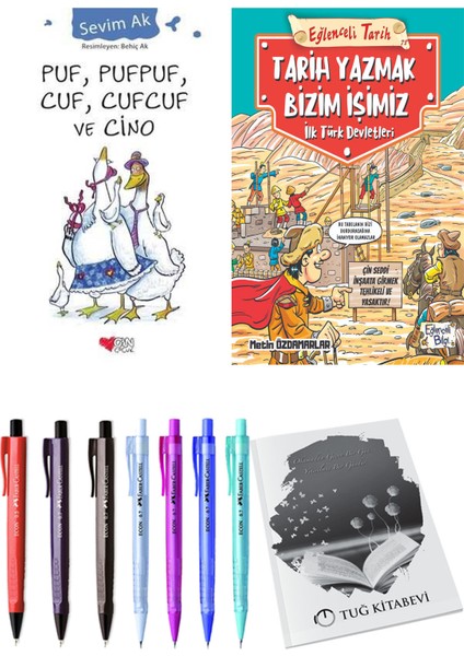 Tarih Yazmak Bizim Işimiz ve Puf, Pufpuf, Cuf, Cufcuf ve Cino 2li Set