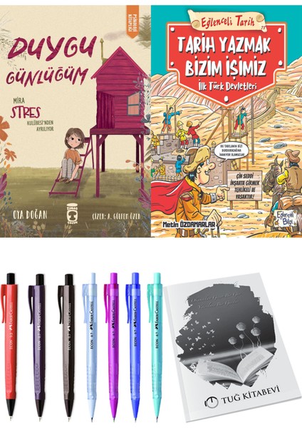 Tarih Yazmak Bizim Işimiz ve Duygu Günlüğüm Mira Stres Kulübesi'nden Ayrılıyor 2li Set